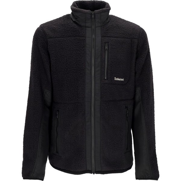 Giubbotto Pile Uomo Mm Sherpa Fleece Jacket Black