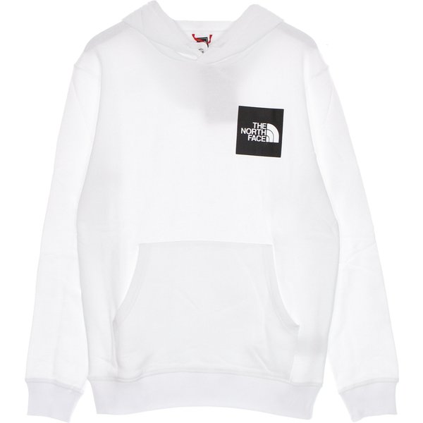 Felpa Cappuccio Uomo Fine Hoodie White-image