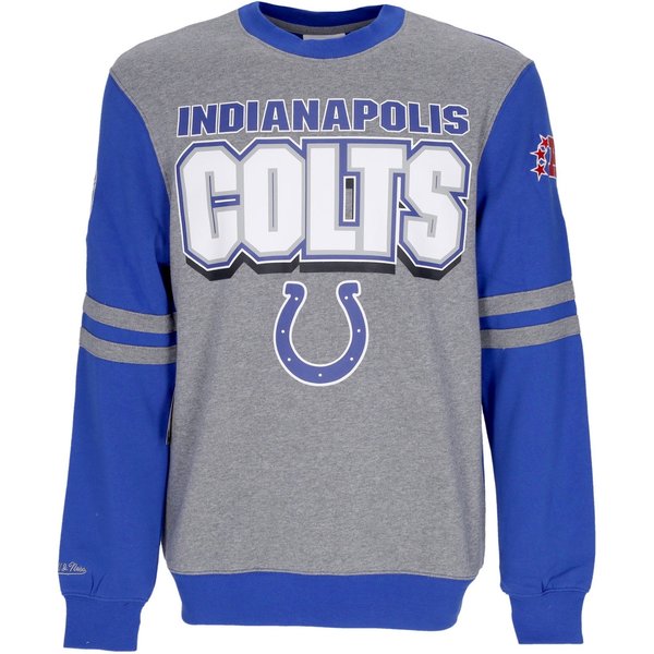 Felpa Girocollo Uomo Nfl All Over Crew 2.0 Indcol Original Team Colors-image