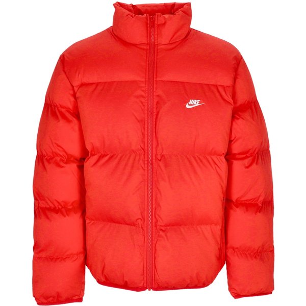 Piumino Uomo Club Puffer Jacket University Red/White-image