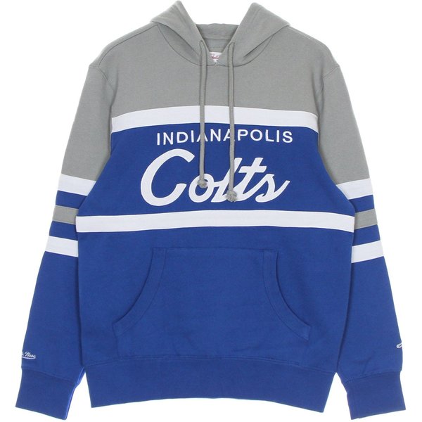 Felpa Cappuccio Uomo Nfl Head Coach Hoody Indcol Original Team Colors-image