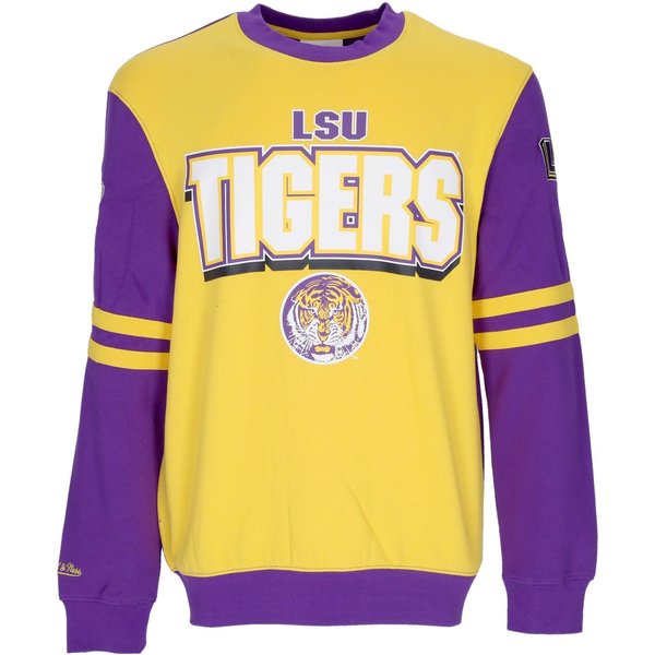 Felpa Girocollo Uomo Ncaa All Over Crew 2.0 Loutig Original Team Colors-image