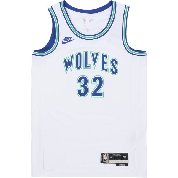Canotta Basket Uomo Nba Hardwood Classics 23 Dri-fit Swingman Jersey No 32 Towns Karl-anth Mintim White