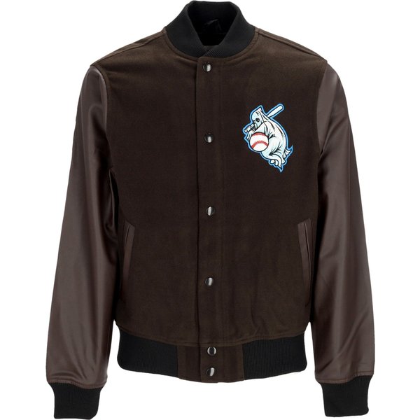 Giubbotto College Uomo Ghost Varsity Jacket Brown-image