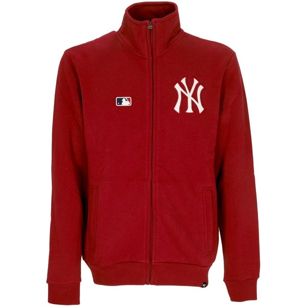 Felpa Collo Alto Uomo Mlb Emb Islington Track Jacket Neyyan Razor Red-image
