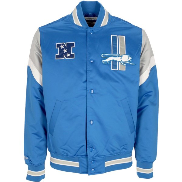 Giubbotto Bomber Uomo Nfl Heavyweight Satin Jacket Detlio Original Team Colors