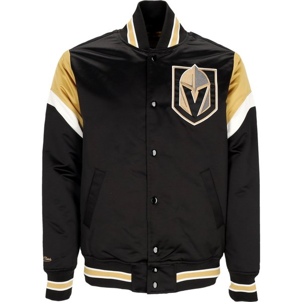 Giubbotto Bomber Uomo Nhl Heavyweight Satin Jacket Vegkni Original Team Colors-image