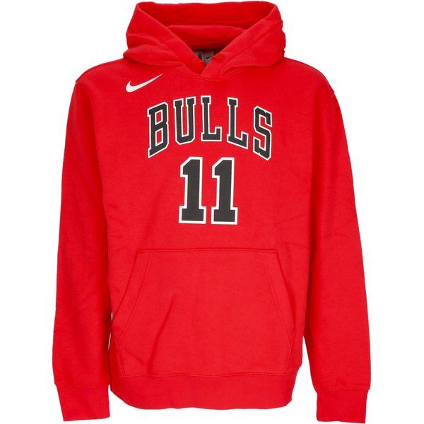Felpa Cappuccio Uomo Nba Club Hoodie No 11 Demar Derozan Chibul University Red-image