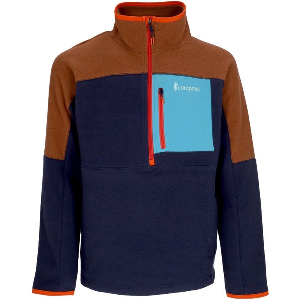 Giubbotto Pile Uomo Abrazo Half-Zip Fleece Jacket Acorn/Maritime-image