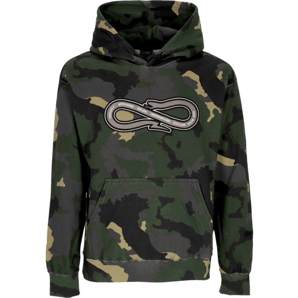 Felpa Cappuccio Uomo Baseball Hoodie Black