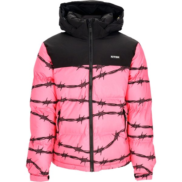 Piumino Uomo Barbwire Puff Jacket Pink