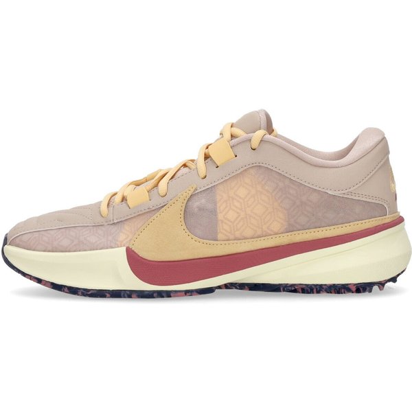 Scarpa Basket Uomo Zoom Freak 5 Fossil Stone/celestial Gold/alabaster