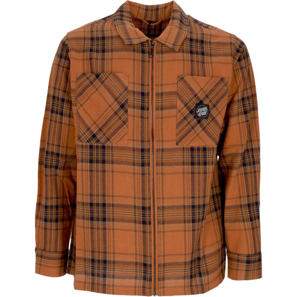 Camicia Manica Lunga Uomo El Jefe L/S Shirt Terracotta Check-image