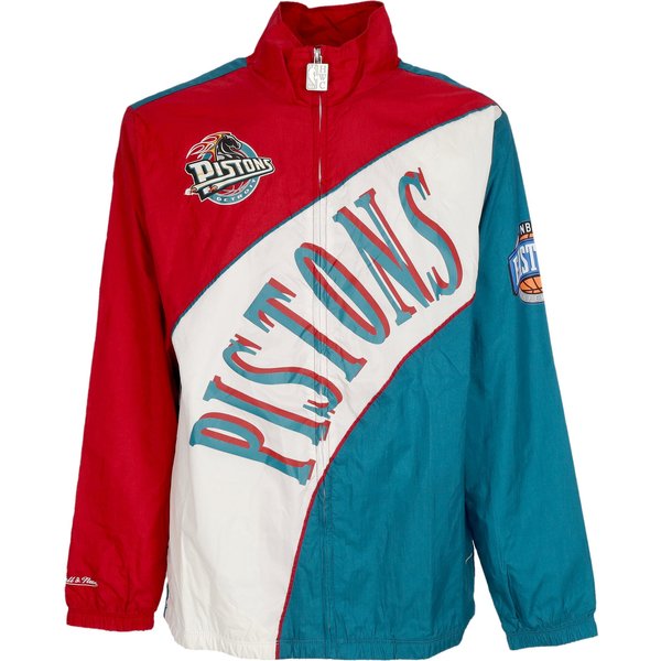 Giacca a Vento Uomo Nba Arched Retro Lined Windbreaker Detpis Multi/white