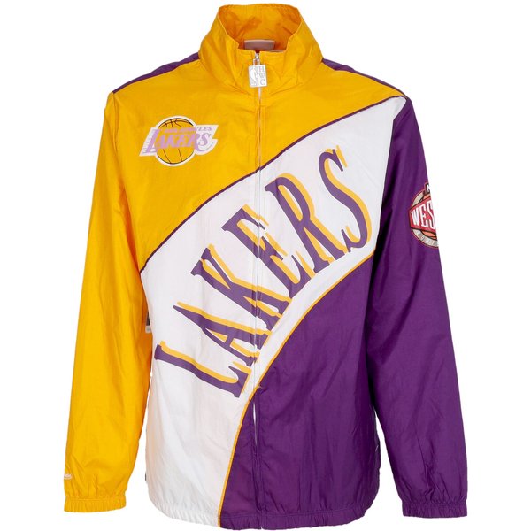 Giacca A Vento Uomo Nba Arched Retro Lined Windbreaker Loslak Multi/White-image
