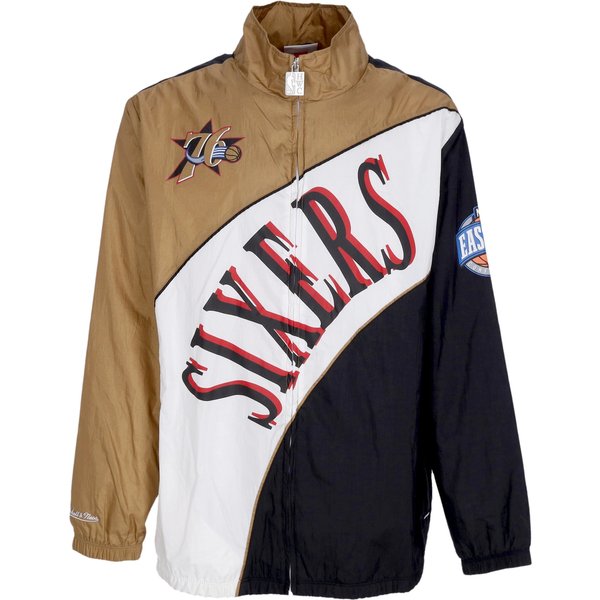 Giacca A Vento Uomo Nba Arched Retro Lined Windbreaker Phi76E Multi/White-image