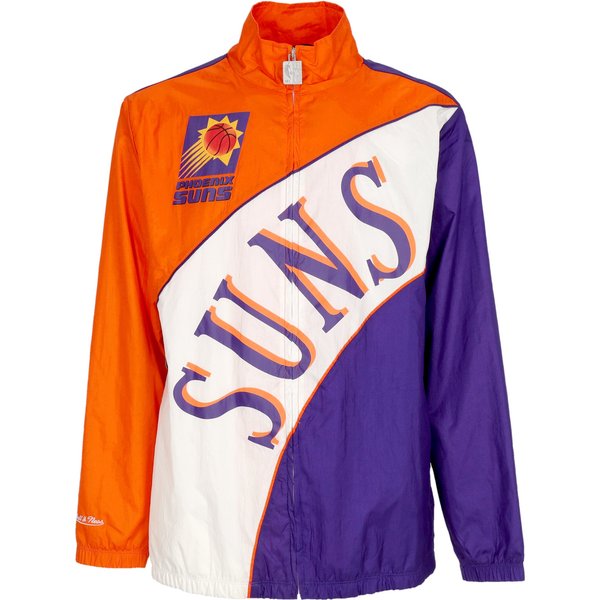 Giacca a Vento Uomo Nba Arched Retro Lined Windbreaker Phosun Purple/orange
