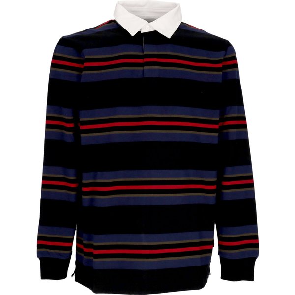 Polo Manica Lunga Uomo L/S Oregon Rugby Shirt Starco Stripe/Black-image
