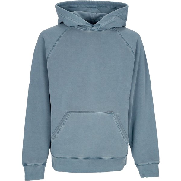 Felpa Cappuccio Uomo Taos Hooded Vancouver Blue Garment Dye-image