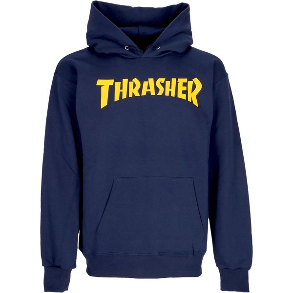 Felpa Cappuccio Uomo Cover Logo Hoodie Navy