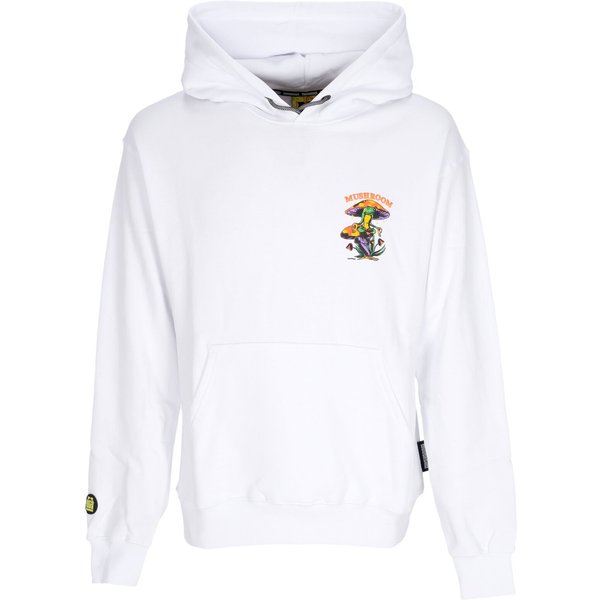 Felpa Cappuccio Uomo Meditation Hoodie White-image