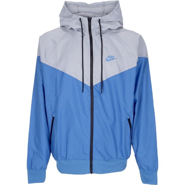 Giacca A Vento Uomo Sportswear Woven Lined Windrunner Hooded Jacket Star Blue/Wolf Grey/Star Blue-image