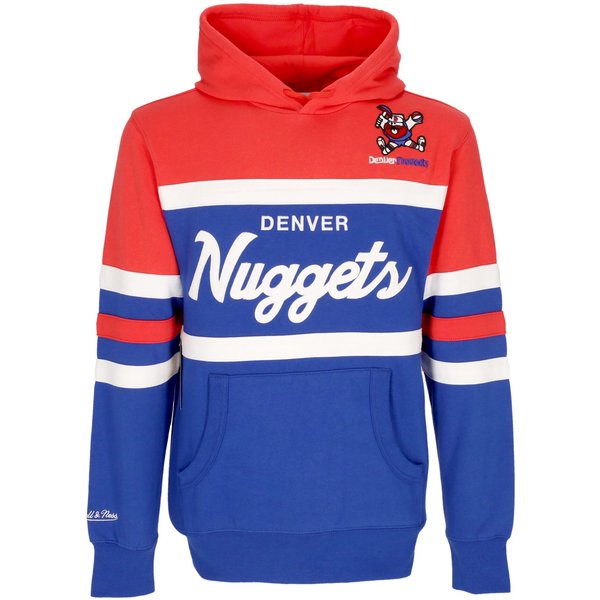 Felpa Cappuccio Uomo Nba Head Coach Hoodie Dennug Original Team Colors-image