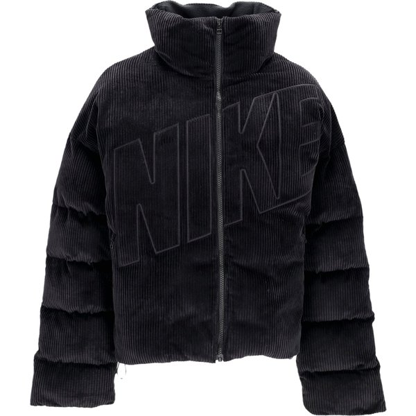 Giubbotto Donna W Sportswear Essential Therma-Fit Oversized Corduroy Puffer Black/Black-image