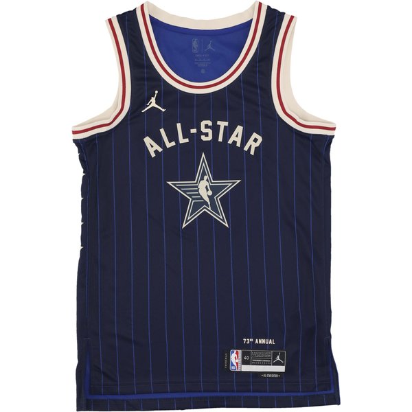 Canotta Basket Uomo Nba All Star Game 2024 Dri-Fit Swingman Jersey No 34 Giannis Antetokounmpo Team East College Navy-image