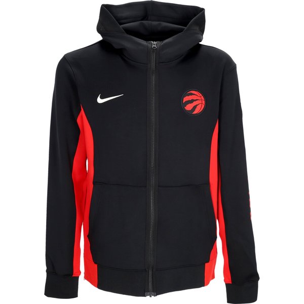 Giacca Tuta Cappuccio Uomo Nba Dri-fit Showtime Full-zip Hoodie Torrap Black/university Red/white