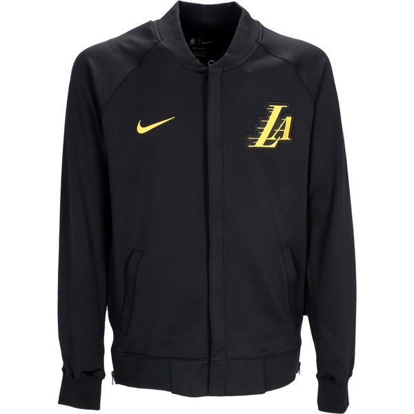 Felpa College Uomo Nba City Edition Showtime Dri-Fit Full-Zip Jacket Loslak Black-image
