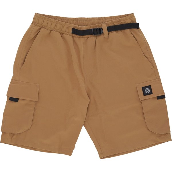 Pantalone Corto Uomo Techno Cargo Shorts Beige-image