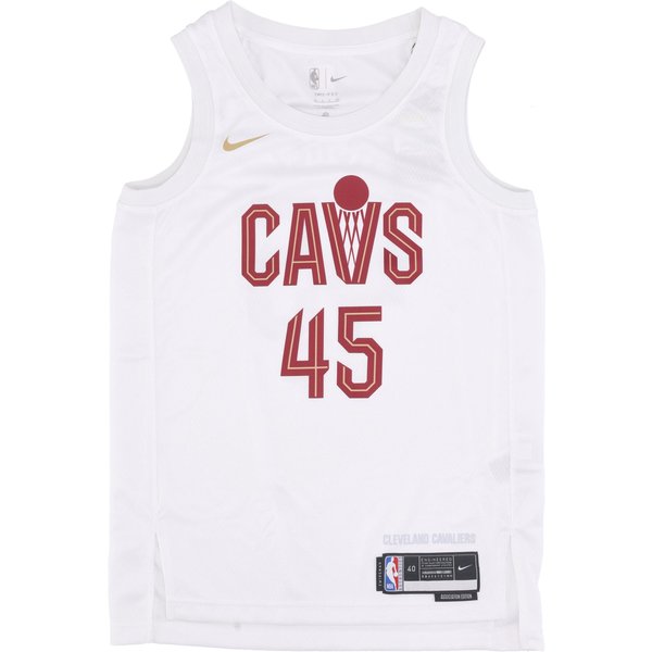 Canotta Basket Uomo Nba Association Edition 2022/23 Dri-Fit Swingman Jersey No 45 Donovn Mitchell Clecav White-image