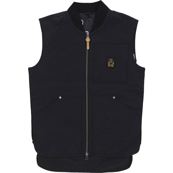 Smanicato Uomo Kiton Vest Black-image