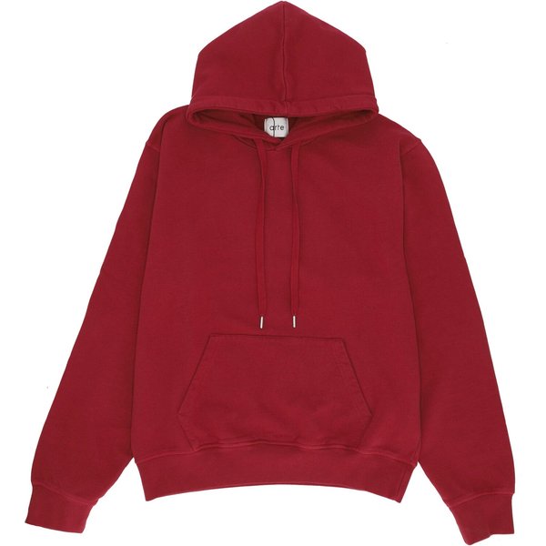 Felpa Leggera Cappuccio Uomo Hank Back Rings Hoodie Bordeaux-image