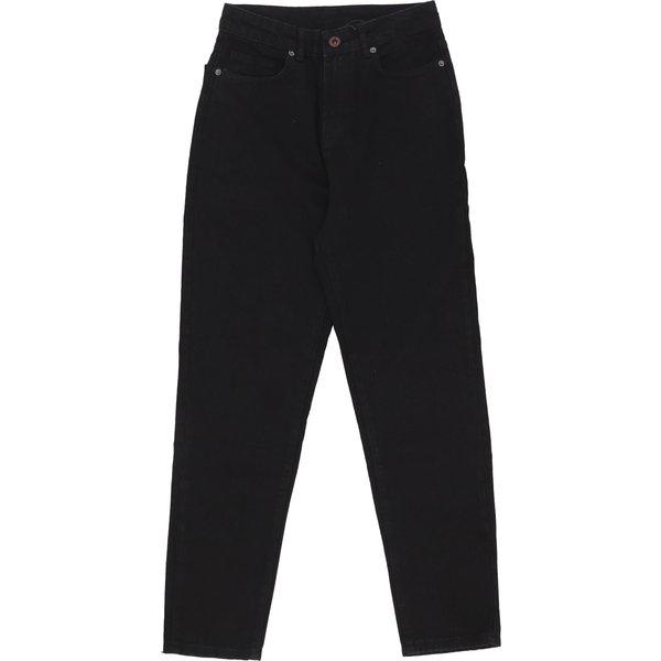 Jeans Uomo Printed Flames And Logo Jeans Black Denim-image