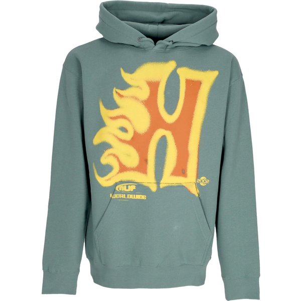 Felpa Cappuccio Uomo Heat Wave Po Hoodie Sage-image