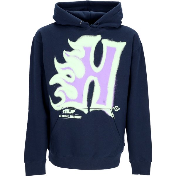 Felpa Cappuccio Uomo Heat Wave Po Hoodie Navy-image