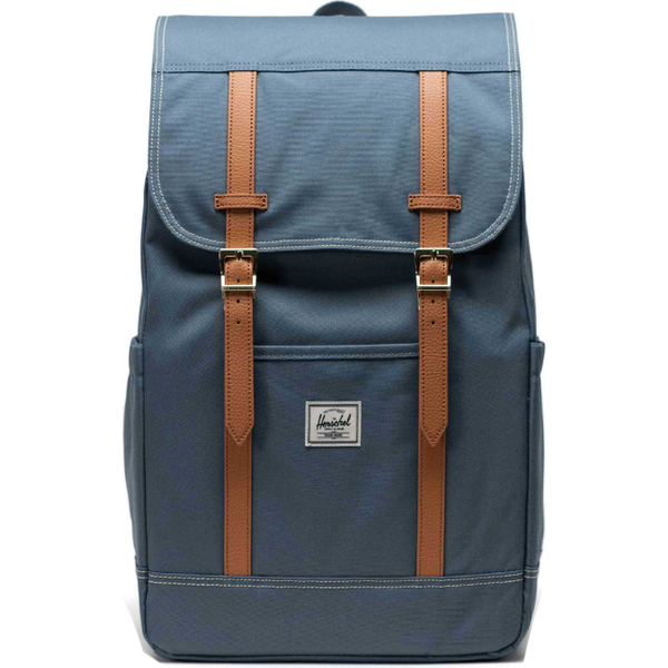Zaino Unisex Retreat Backpack Blue Mirage/White Stitch-image