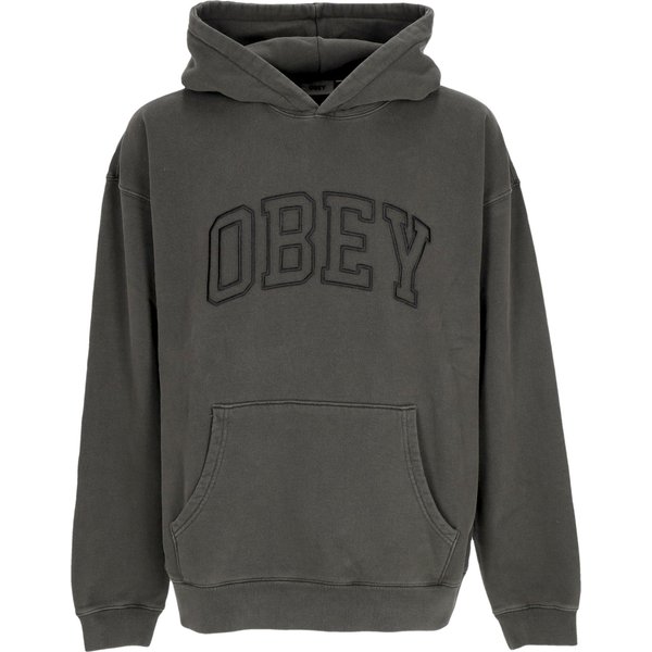 Felpa Leggera Cappuccio Uomo Pigment Collegiate Extra Heavy Hoodie Pigment Pirate Black-image