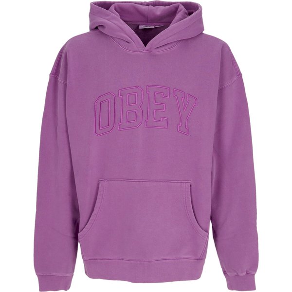 Felpa Leggera Cappuccio Uomo Pigment Collegiate Extra Heavy Hoodie Pigment Dewberry