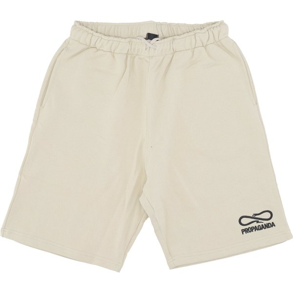 Pantalone Corto Tuta Uomo Logo Embroidery Sweatshort Gravel-image