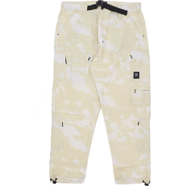 Pantalone Lungo Uomo Hidden Cargo Pants Off White/Camo-image