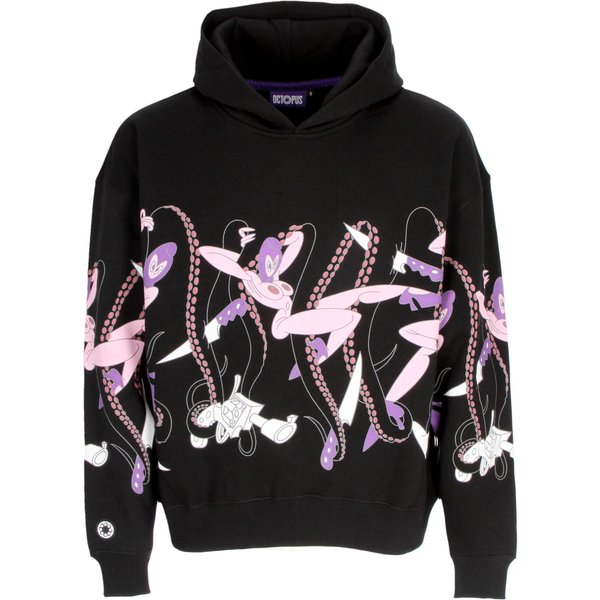 Felpa Cappuccio Uomo Love Hoodie Black-image