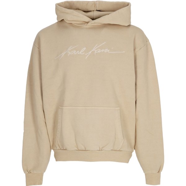 Felpa Cappuccio Uomo Autograph Heavy Os Hoodie Sand-image
