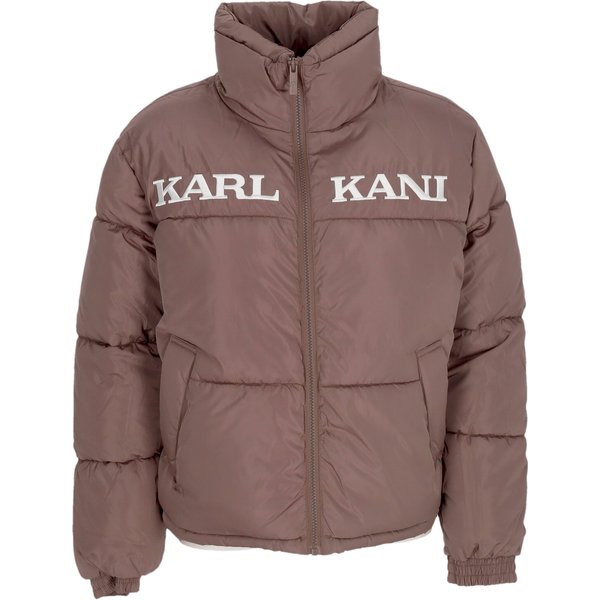 Piumino Donna W Retro Essential Puffer Jacket Taupe-image