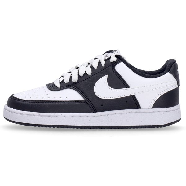 Scarpa Bassa Donna W Court Vision Low Next Nature Black/White-image