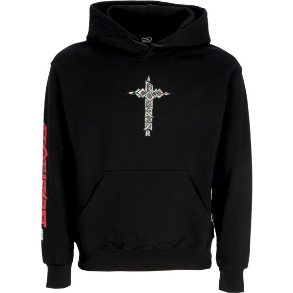 Felpa Cappuccio Uomo Sebastian Hoodie Black-image