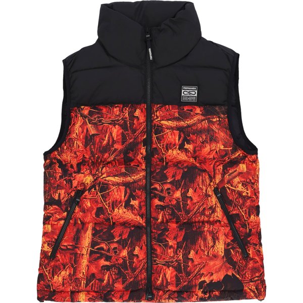 Piumino Smanicato Uomo Underwood Puff Vest Orange-image