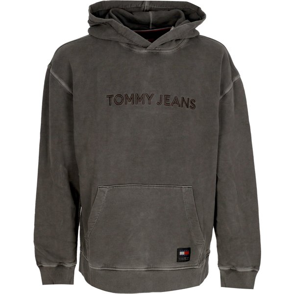 Felpa Leggera Cappuccio Uomo Classic Hoodie Black